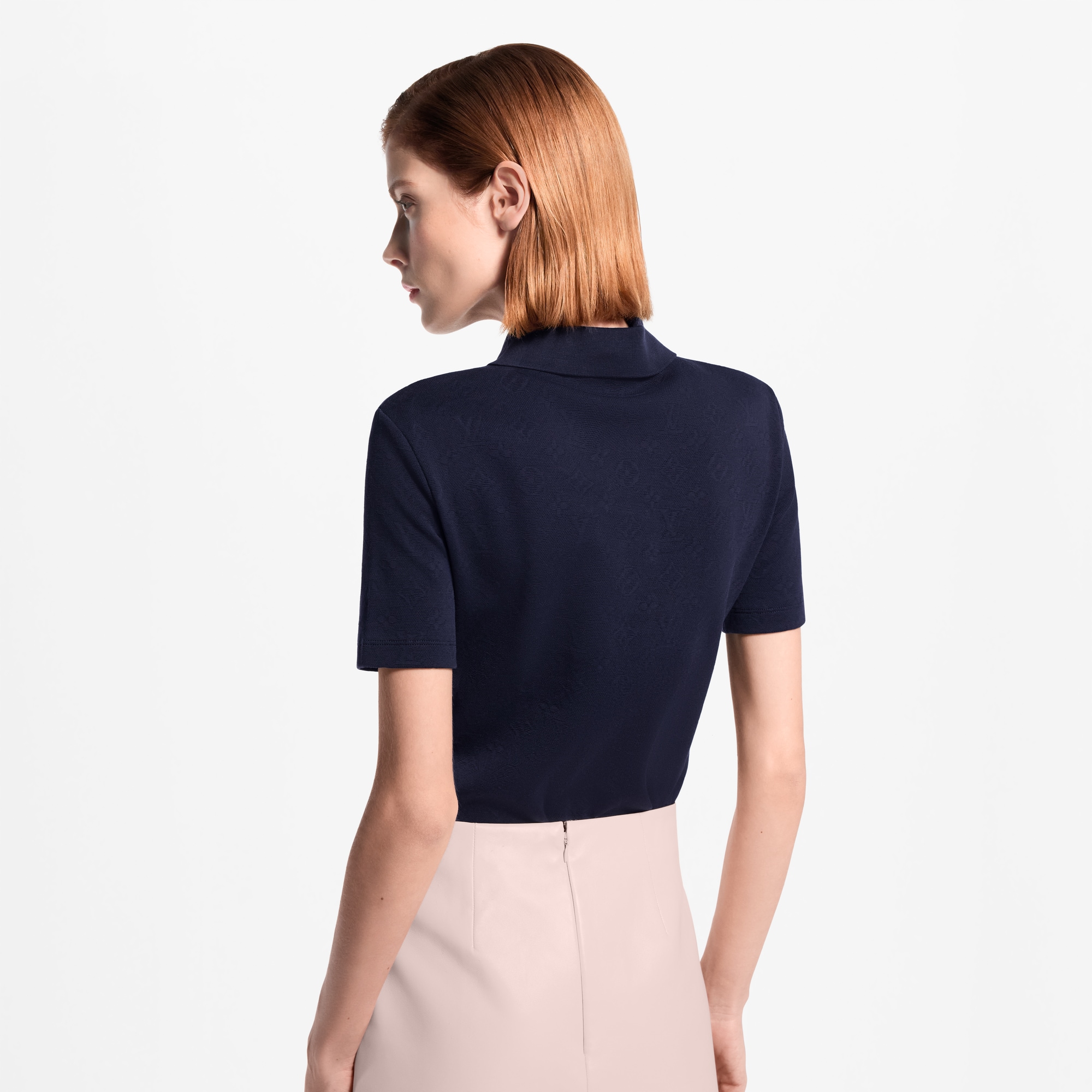 Monogram Piqué Polo Top - Women - Ready-to-Wear | LOUIS VUITTON ®